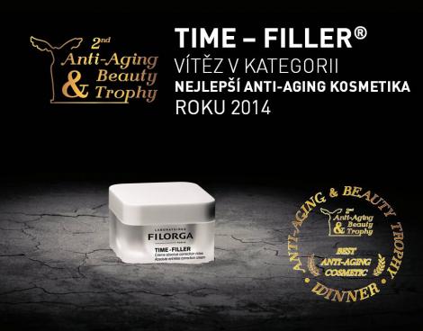 Time - Filler je vítězem v kategorii Nejlepší Anti-Aging kosmetika roku 2014